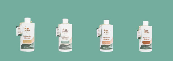Highlander Minerals – Our Bath Tonic Range